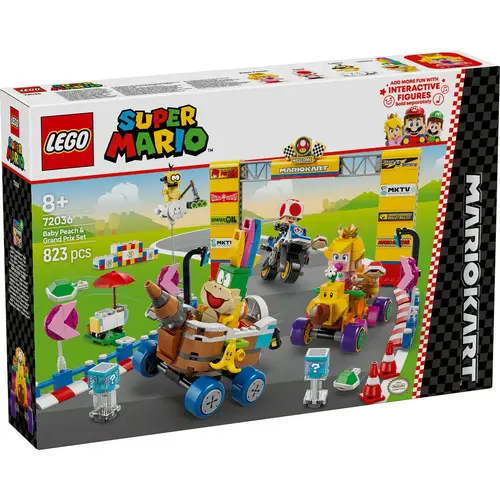 LEGO Super Mario Mario car - Baby Peach and Grand Prix, 72036