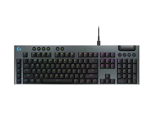 Клавиатура, Logitech G915 X Low Profile Wired Gaming Keyboard - BLACK - US INT`L - EMEA28i-935