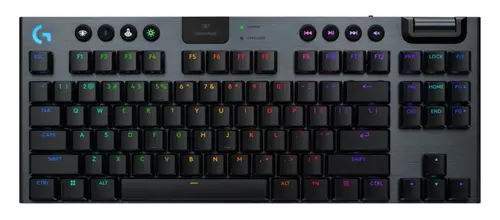 Tastatură, Logitech G915 X LIGHTSPEED TKL Low-Profile Wireless Gaming Keyboard - NEGRU - US INT`L - EMEA28i-935 - 1