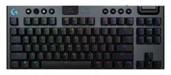 Клавиатура, Logitech G915 X LIGHTSPEED TKL Low-Profile Wireless Gaming Keyboard - BLACK - US INT`L - EMEA28i-935