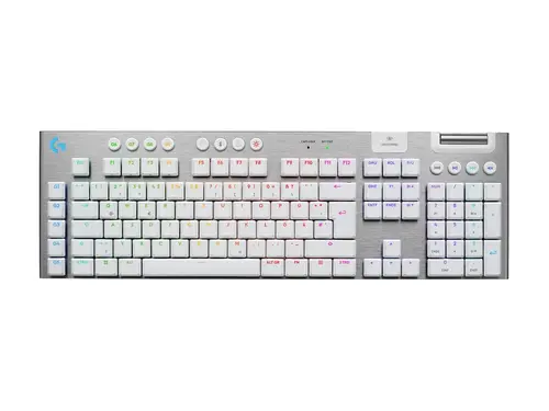 Клавиатура, Logitech G915 X LIGHTSPEED Wireless Gaming Keyboard - WHITE - US INT`L - EMEA28i-935