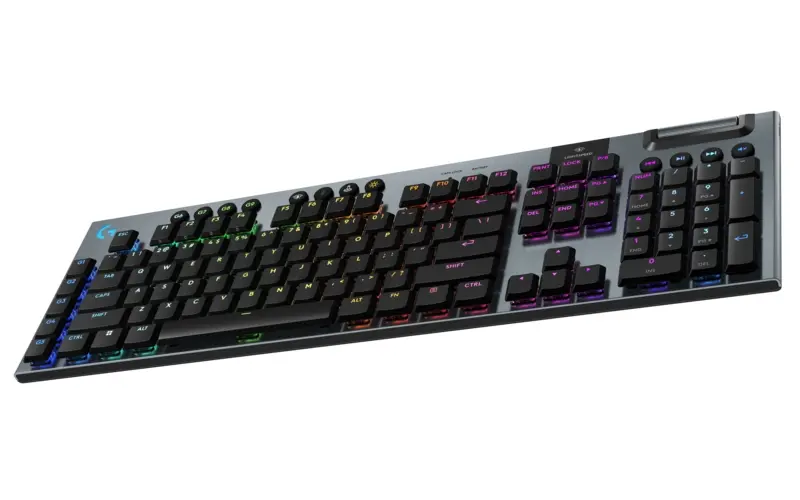 Клавиатура, Logitech G915 X LIGHTSPEED Low-Profile Wireless Gaming Keyboard - Black US International Linear - image 2