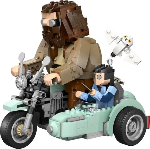 LEGO Harry Potter Plimbarea cu motocicleta a lui Hagrid și Harry - 76443 - 2