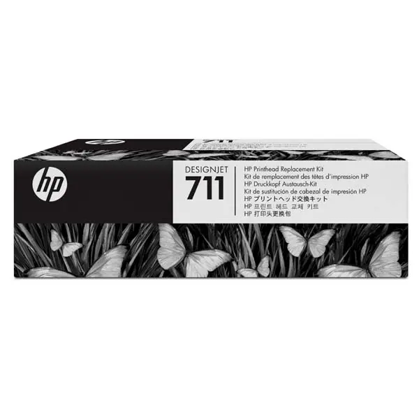 ГЛАВИ (PRINTHEADS) ЗА HEWLETT PACKARD Designjet T120/T520 ePrinter series - Printhead Replacement Kit - Black/Cyan/Magenta/Yellow - /711/ - PN C1Q10A