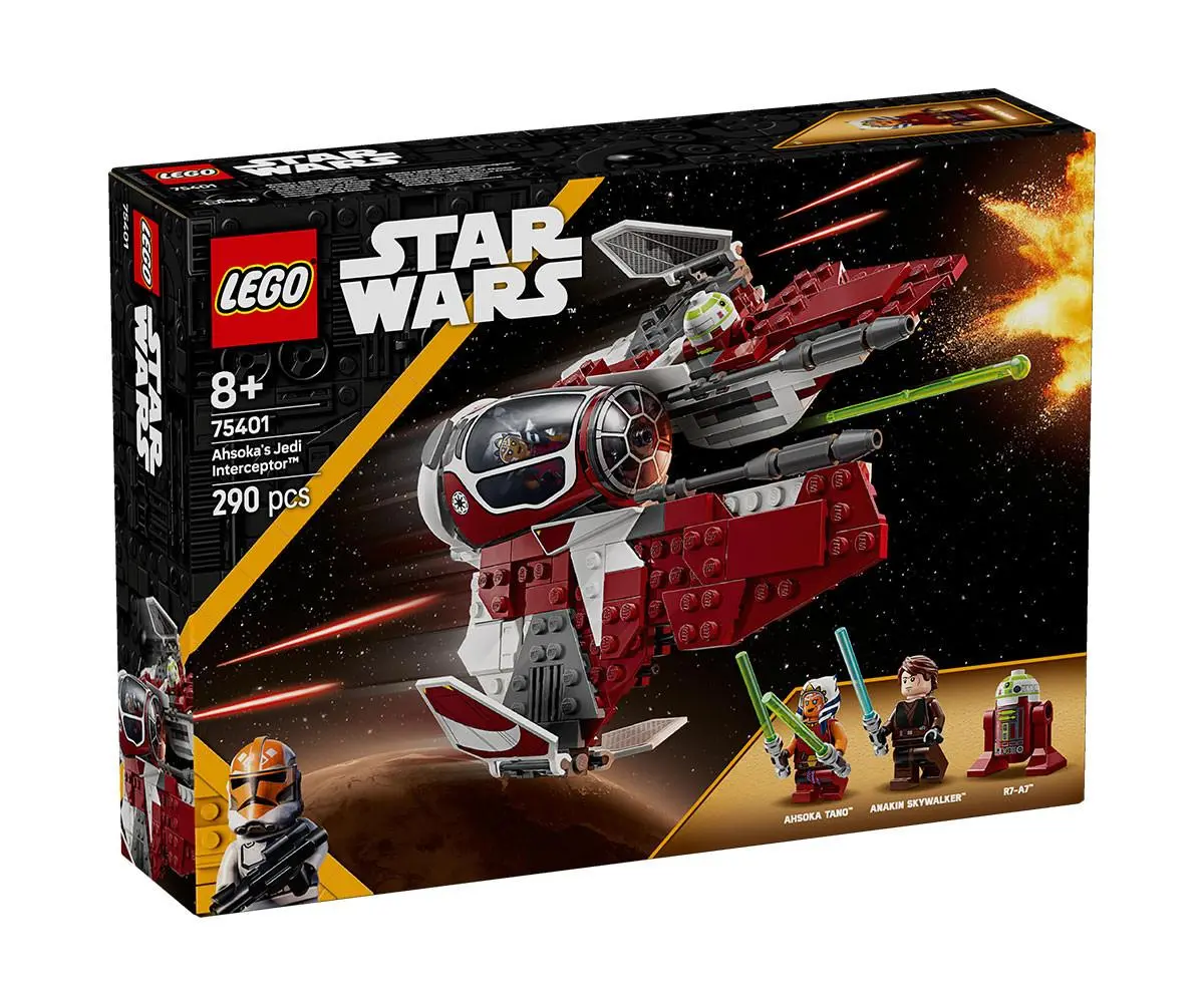 LEGO Star Wars - Ahsoka's Jedi Interceptor, 75401