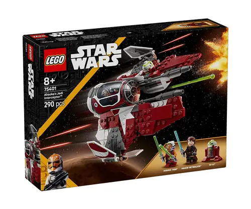 LEGO Star Wars - Ahsoka's Jedi Interceptor, 75401 - 1