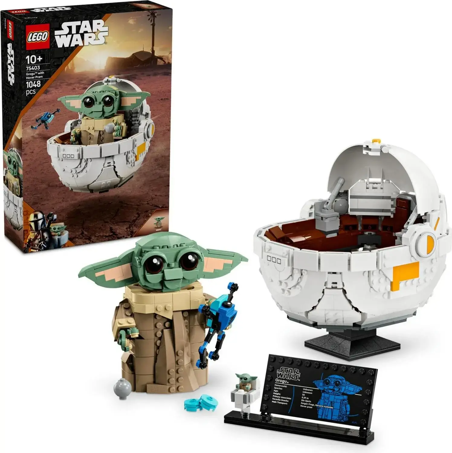 LEGO Star Wars - Grogu in his repulsor cradle, 75403 - image 1