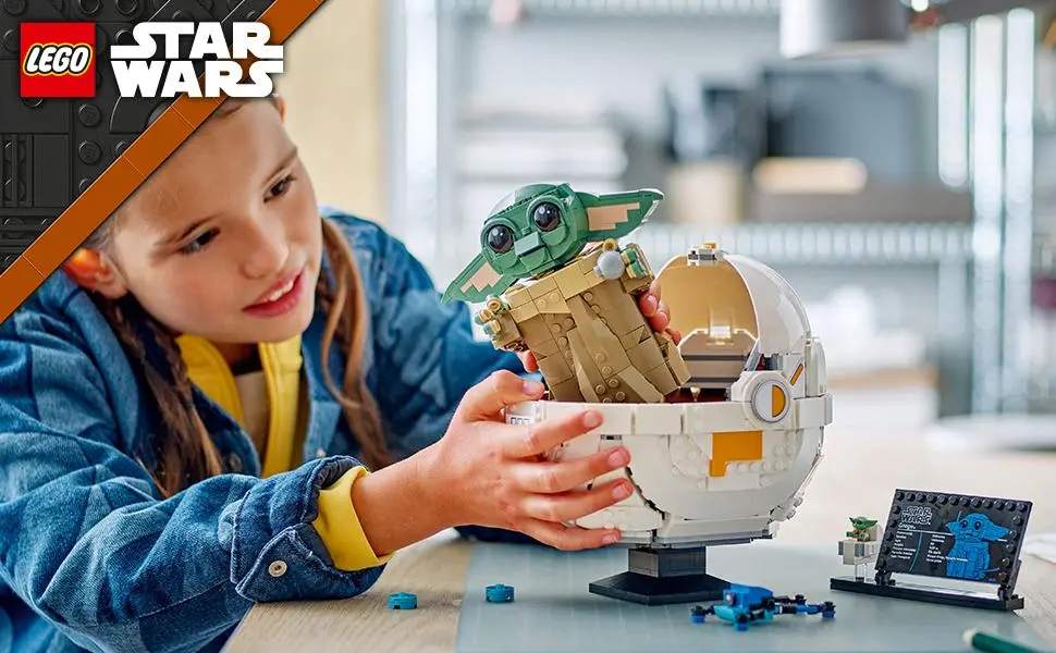 LEGO Star Wars - Grogu in his repulsor cradle, 75403 - image 4