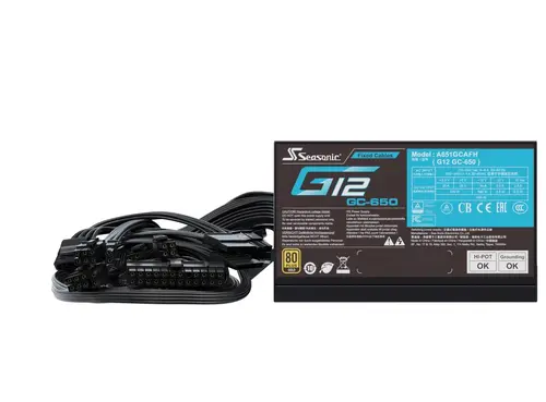Seasonic Захранване PSU 650W Gold - G12 GC-650 V2 - SSP-650RT2 - image 5