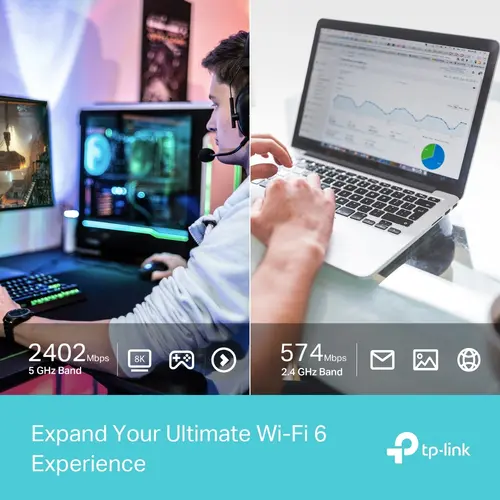 Adaptor wireless TP-LINK Archer TX50UH, AX3000, dual-band, USB 3.0, Wi-Fi 6 - 5