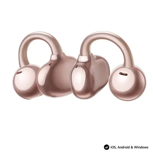 Слушалки, Huawei FreeClip Dove-T01 Rose gold - image 9