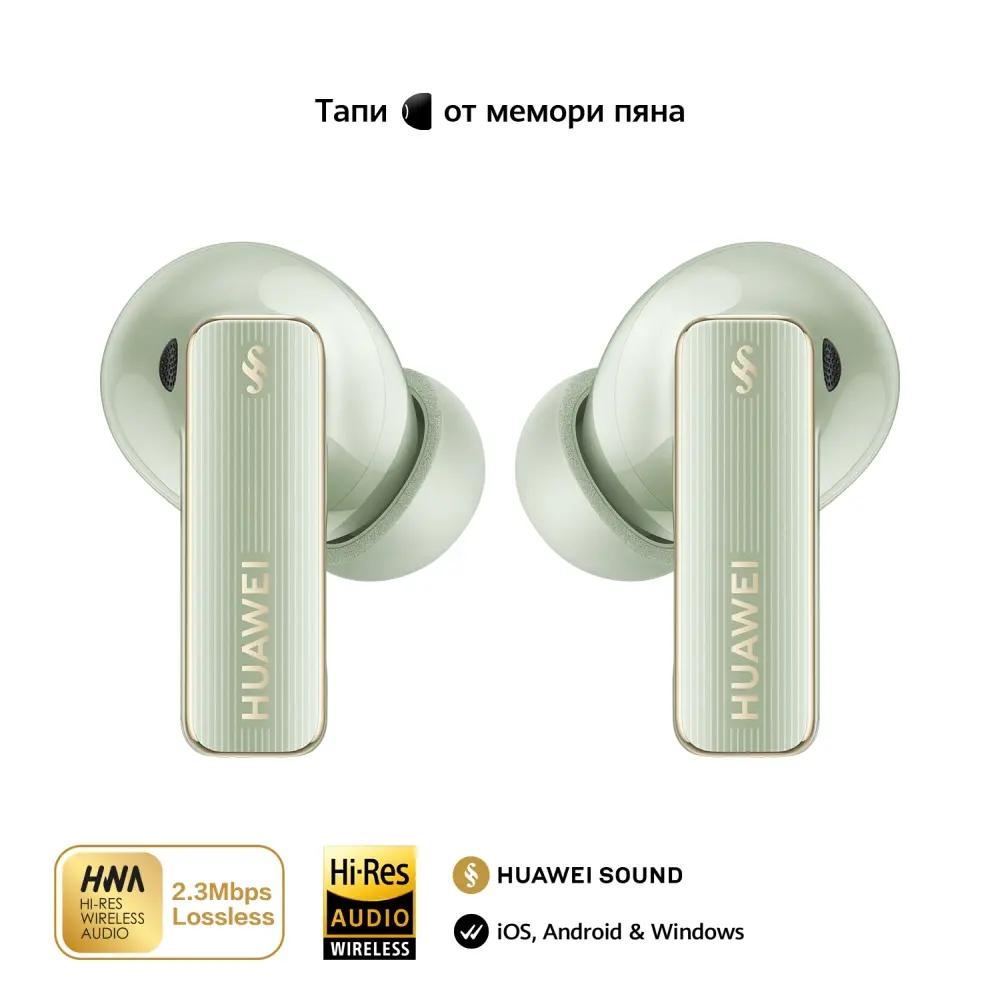 Слушалки, Huawei FreeBuds Pro 4 Piano-T180 Green - image 6
