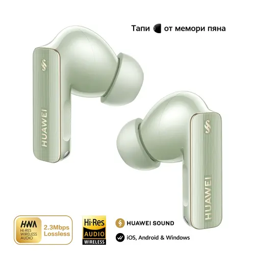 Слушалки, Huawei FreeBuds Pro 4 Piano-T180 Green - image 8