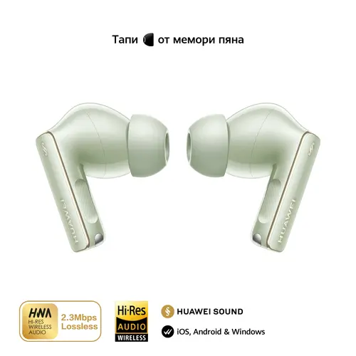 Слушалки, Huawei FreeBuds Pro 4 Piano-T180 Green - image 9