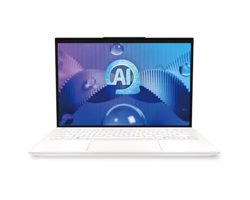 Лаптоп, MSI Prestige 13 AI Evo A1MG, Intel Core Ultra 5 125H (14C/18T, up to 4.5 GHz, 18MB), 13.3 2.8K OLED 2880x1800, Non-touch 100% DCI-P3, 400 nits, HDR True Black 500, Intel Arc, 16GB LPDDR5-6400 On board, 512GB PCIe Gen4x4 SSD, WiFi 7, White, Metal, 0.99 kg