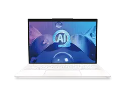 Лаптоп, MSI Prestige 13 AI Evo A1MG, Intel Core Ultra 5 125H (14C/18T, up to 4.5 GHz, 18MB), 13.3 2.8K OLED 2880x1800, Non-touch 100% DCI-P3, 400 nits, HDR True Black 500, Intel Arc, 16GB LPDDR5-6400 On board, 512GB PCIe Gen4x4 SSD, WiFi 7, White, Metal, 0.99 kg