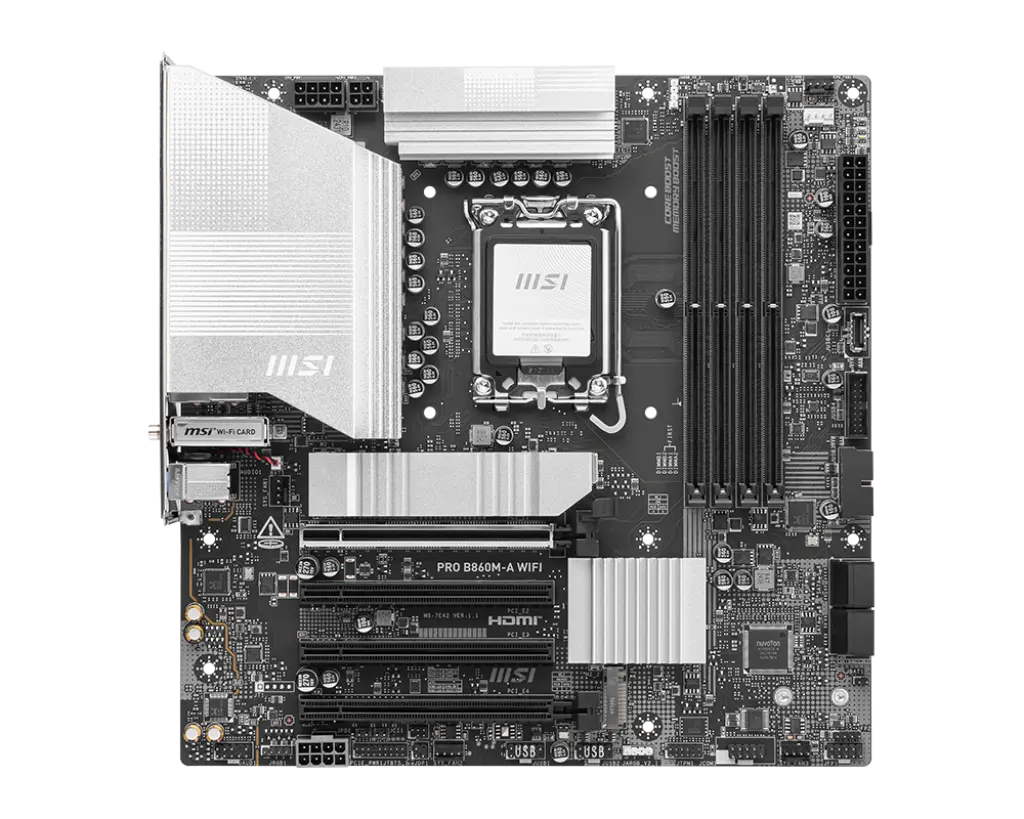 Дънна платка, MSI PRO B860M-A WIFI /LGA1851 - image 1