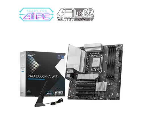 Дънна платка, MSI PRO B860M-A WIFI /LGA1851