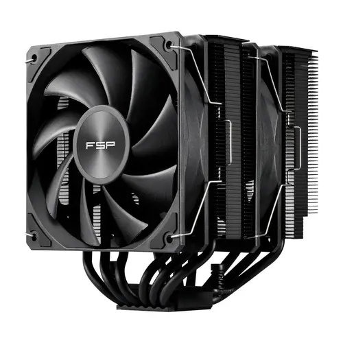 Охладител за процесор FSP MP7 Black - AMD/INTEL - image 2
