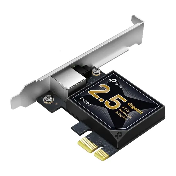 Adaptor de rețea TP-LINK TX201, 2.5 GbE, PCI Express, port RJ45