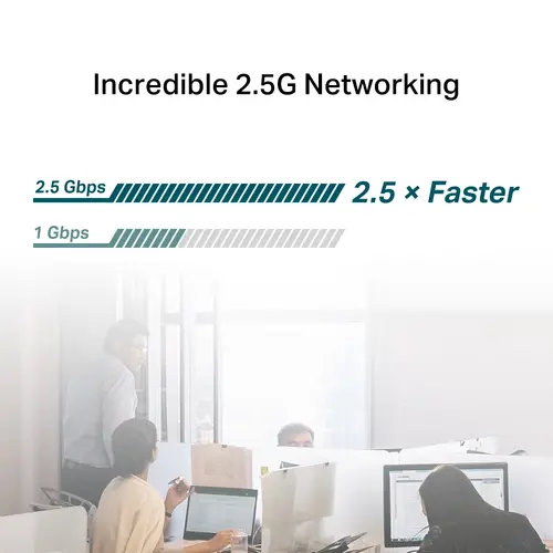 Προσαρμογέας δικτύου TP-LINK TX201, 2.5 GbE, PCI Express, θύρα RJ45 - 3