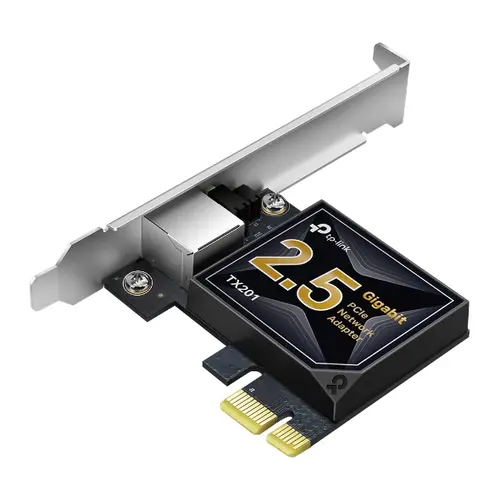Adaptor de rețea TP-LINK TX201, 2.5 GbE, PCI Express, port RJ45 - 1