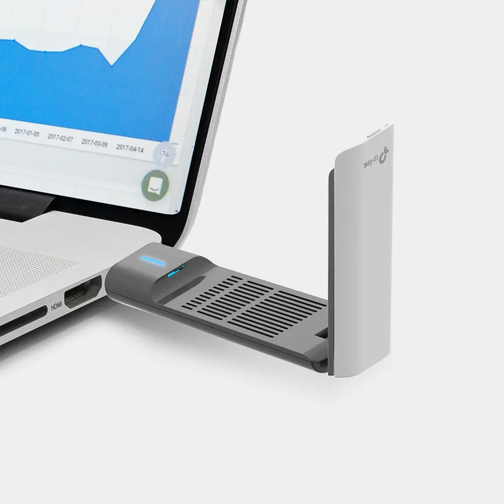Безжичен адаптер TP-LINK Archer TX20UH, AX1800, двулентов,USB 3.0, Wi-fi 6 - image 4