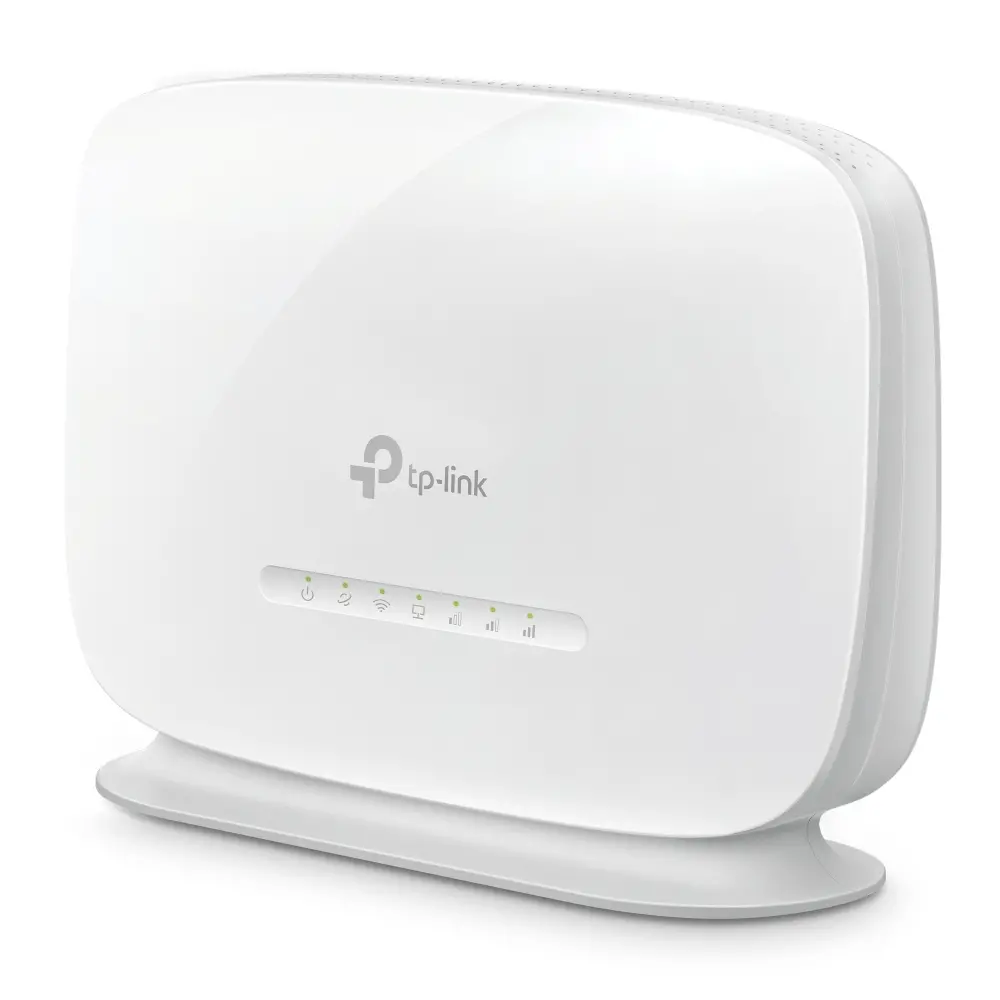 Безжичен рутер TP-LINK TL-MR105, N300, 4G LTE, 2 вътрешни WiFi антени, настолен - image 1