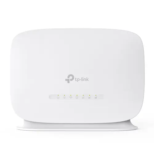 Безжичен рутер TP-LINK TL-MR105, N300, 4G LTE, 2 вътрешни WiFi антени, настолен