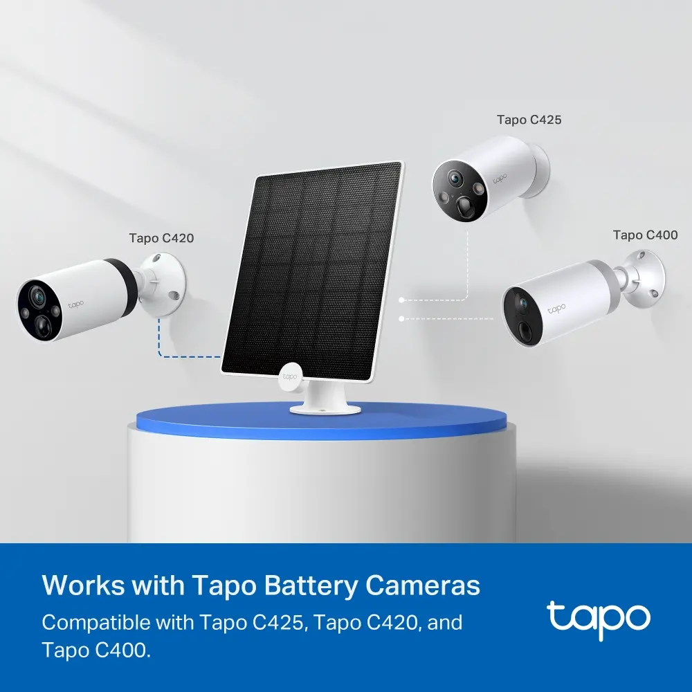 Ηλιακό πάνελ TP-Link Tapo A200 για κάμερες Tapo - image 3