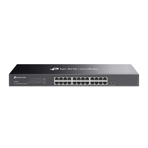 Комутатор TP-Link DS1024G, Omada, 24x 10/100/1000M RJ45 ports, metal
