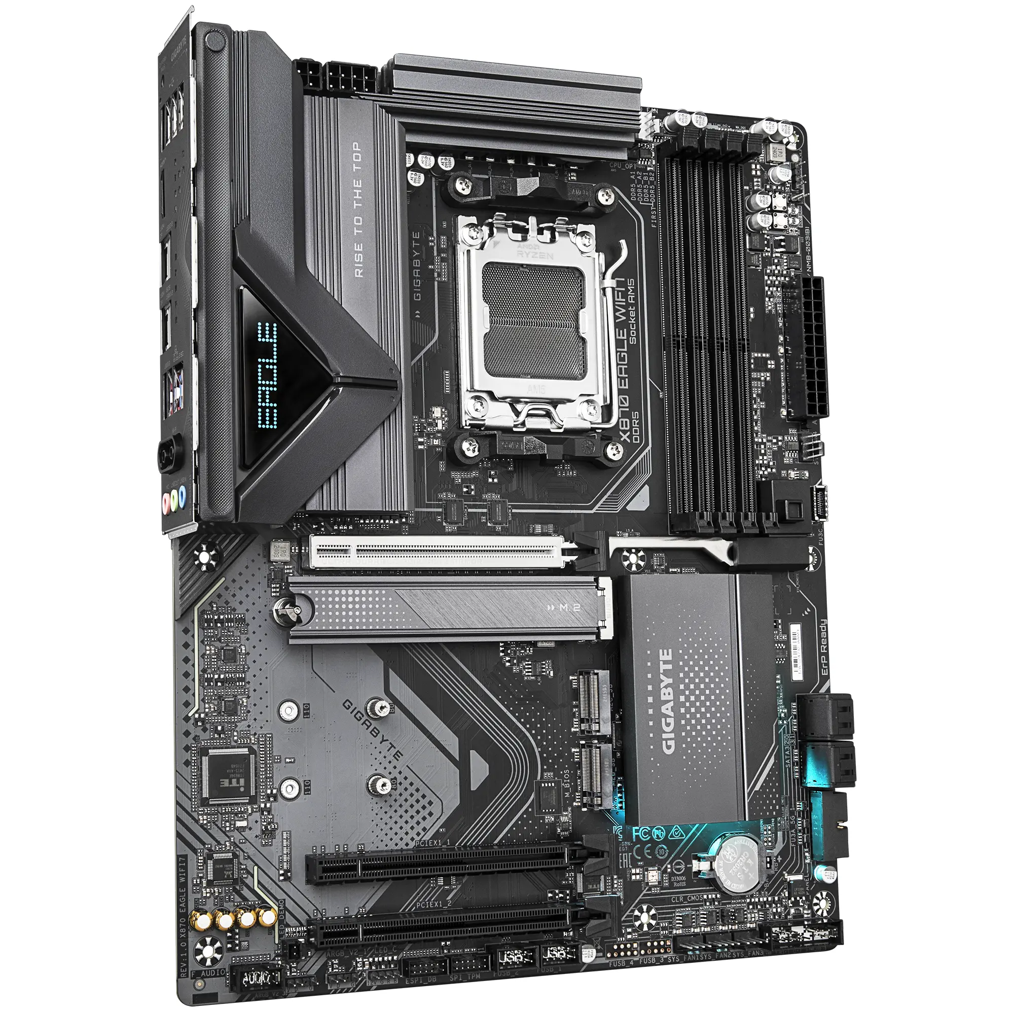 Дънна платка GIGABYTE X870 EAGLE WIFI 7, Socket AM5 - image 1