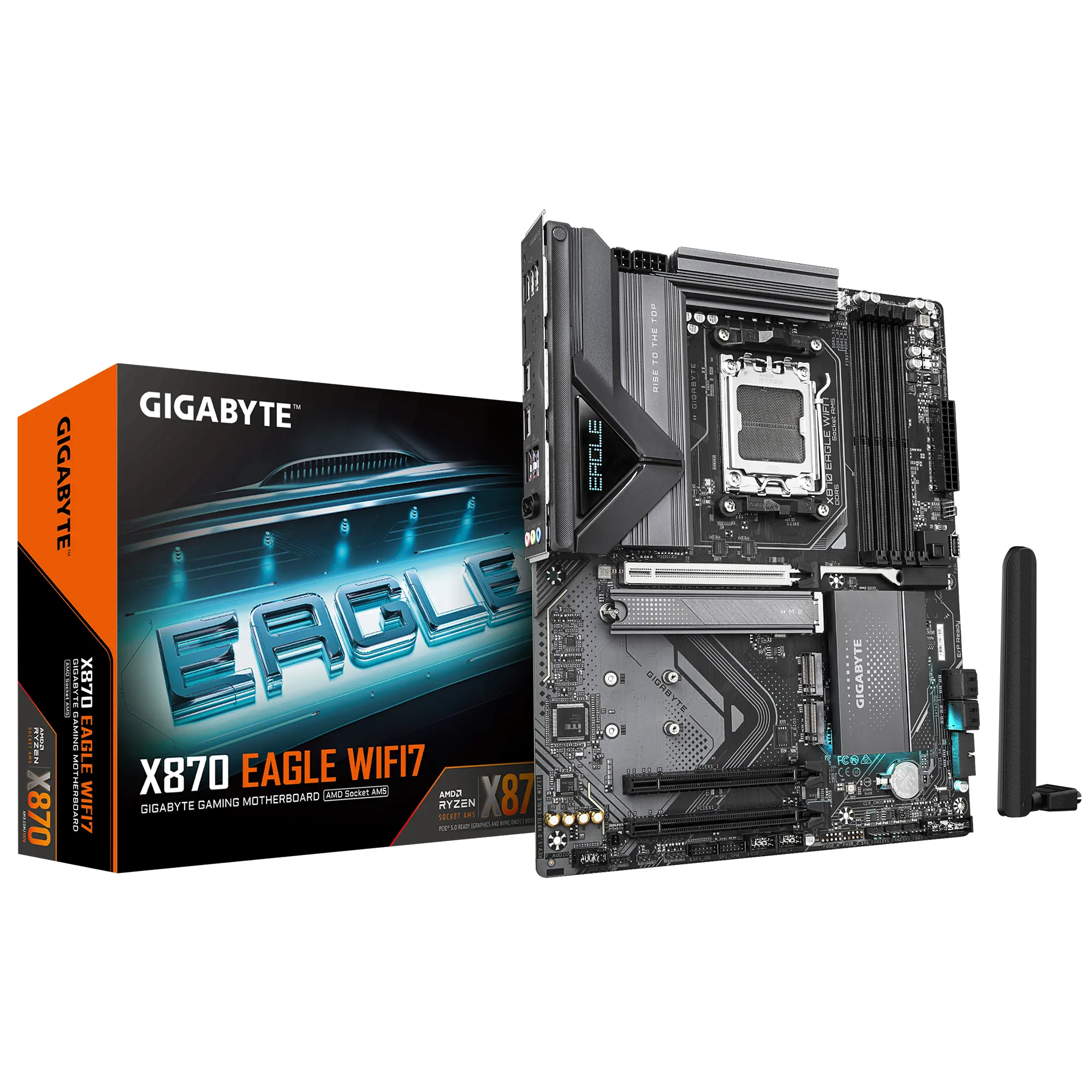 Дънна платка GIGABYTE X870 EAGLE WIFI 7, Socket AM5 - image 3
