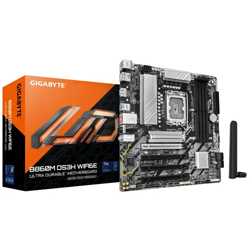 Дънна платка GIGABYTE B860M DS3H WIFI 6E, LGA 1851 - image 3