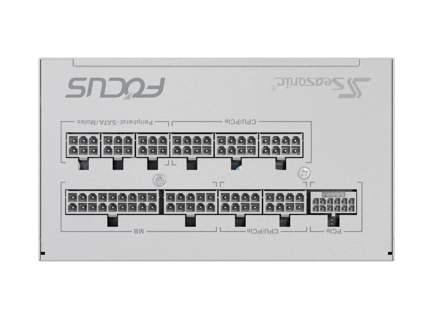 Захранващ блок SEASONIC FOCUS GX-850 White - 850W 80+ Gold, ATX 3.1, PCIe 5.1, Fully Modular - image 6