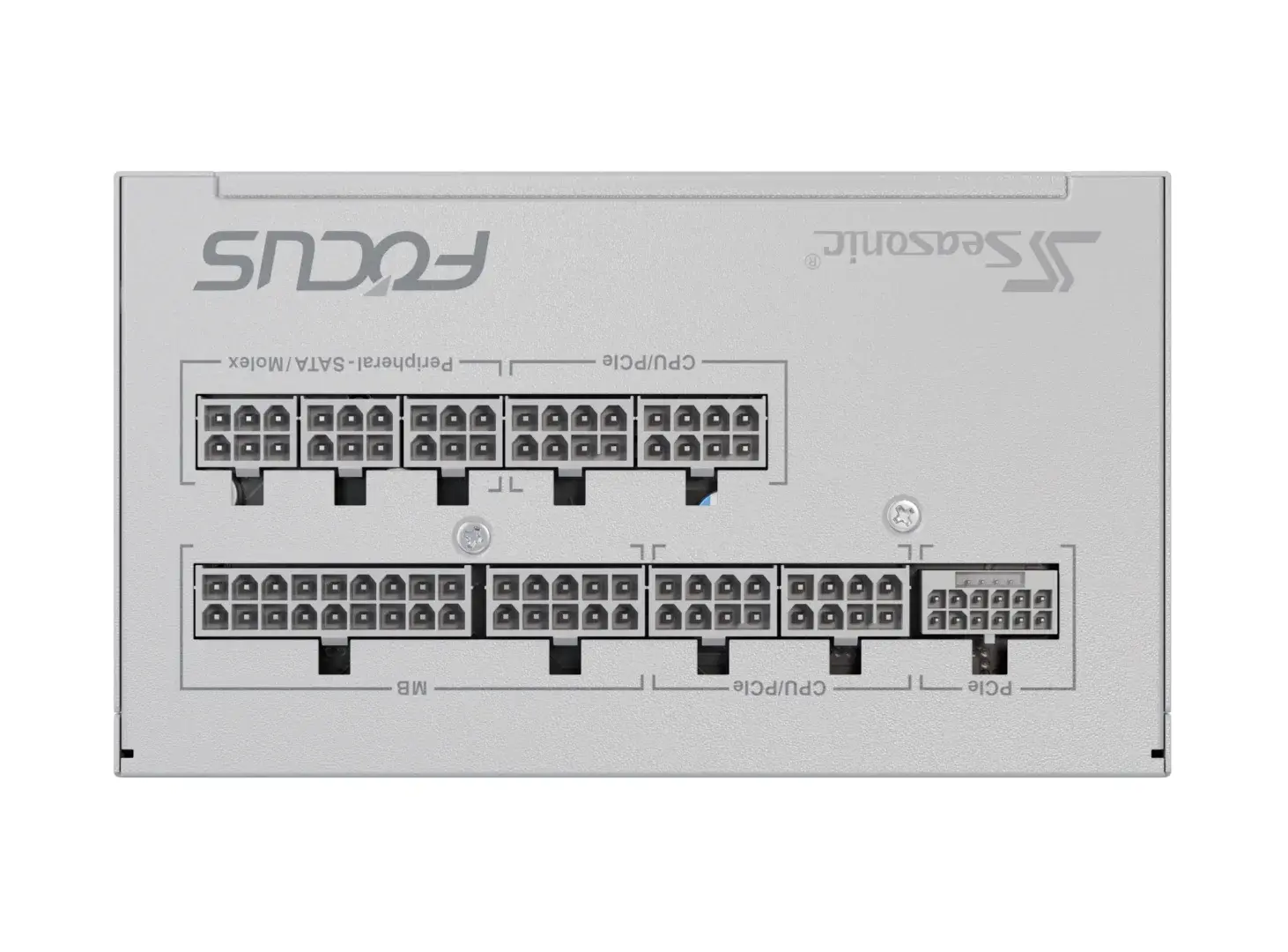 Захранващ блок SEASONIC FOCUS GX-750 White - 750W 80+ Gold, ATX 3.1, PCIe 5.1, Fully Modular - image 6
