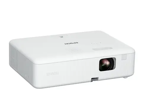 Мултимедиен проектор, Epson CO-W01, WXGA (1024 x 768, 16:10), 3 000 ANSI lumens, 15 000:1, VGA, HDMI, USB, 24 months, Lamp: 12 months or 1 000 h, White + Sunne Universal Ceiling Projector Bracket, max. 20kg, extension