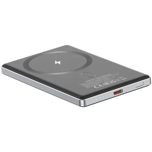 CANYON power bank OnPower 505 slim Magnetic 5000 mAh PD20W Dark Grey - image 4