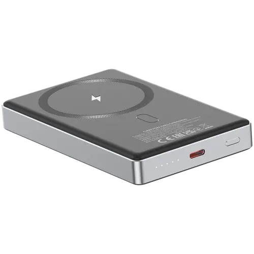 CANYON power bank OnPower 510 slim Magnetic 10000 mAh PD20W Dark Grey - image 4