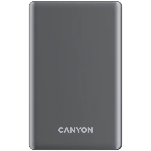 CANYON power bank OnPower 510 slim Magnetic 10000 mAh PD20W Dark Grey