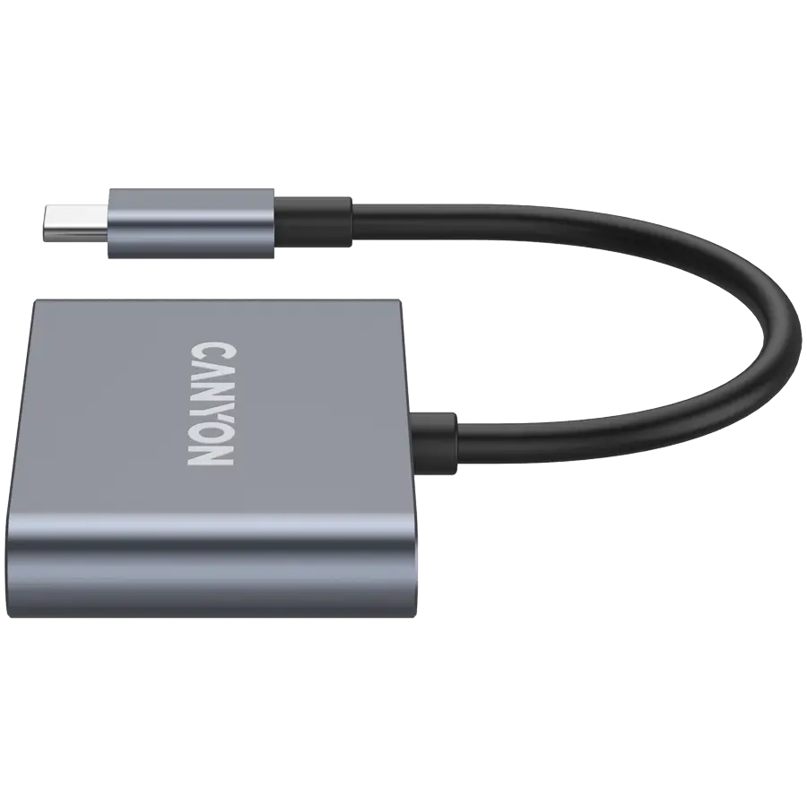 CANYON hub DS-3 3in1 USB-C Dark Grey - image 3