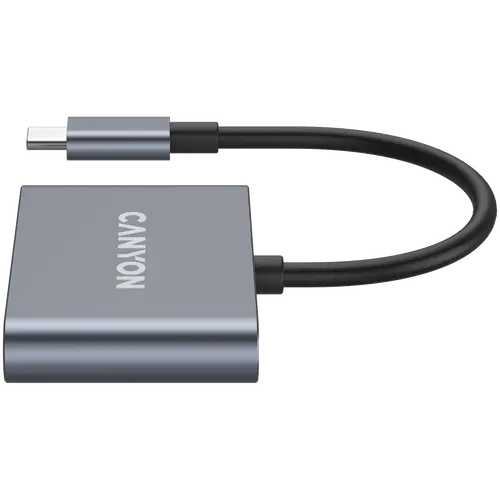 CANYON hub DS-3 3in1 USB-C Dark Grey - image 3