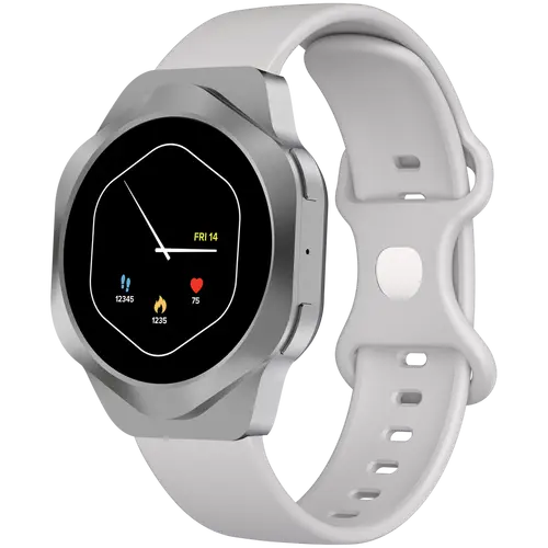 CANYON Smart Watch Hexagon 88 BT-CALL Silver - image 1