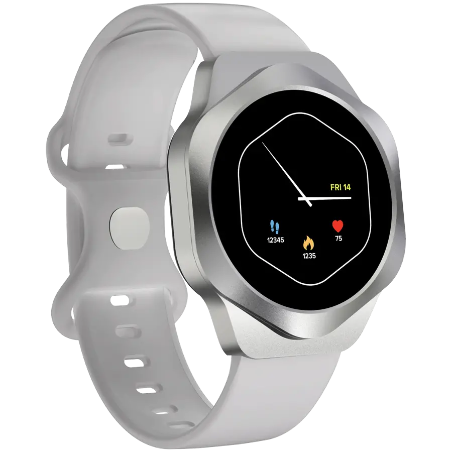 CANYON Smart Watch Hexagon 88 BT-CALL Silver - image 2