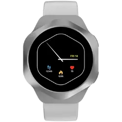 CANYON Smart Watch Hexagon 88 BT-CALL Silver
