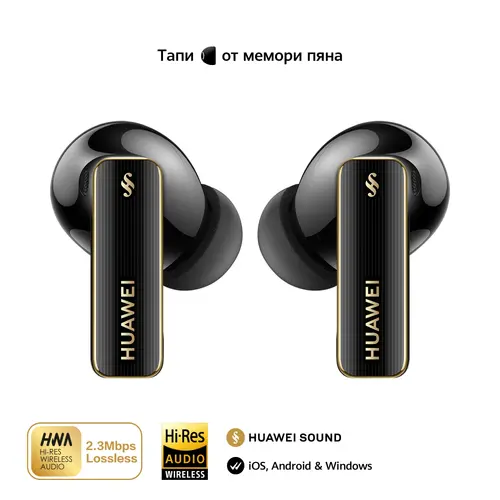 Слушалки, Huawei FreeBuds Pro 4 Piano-T180 Black - image 6