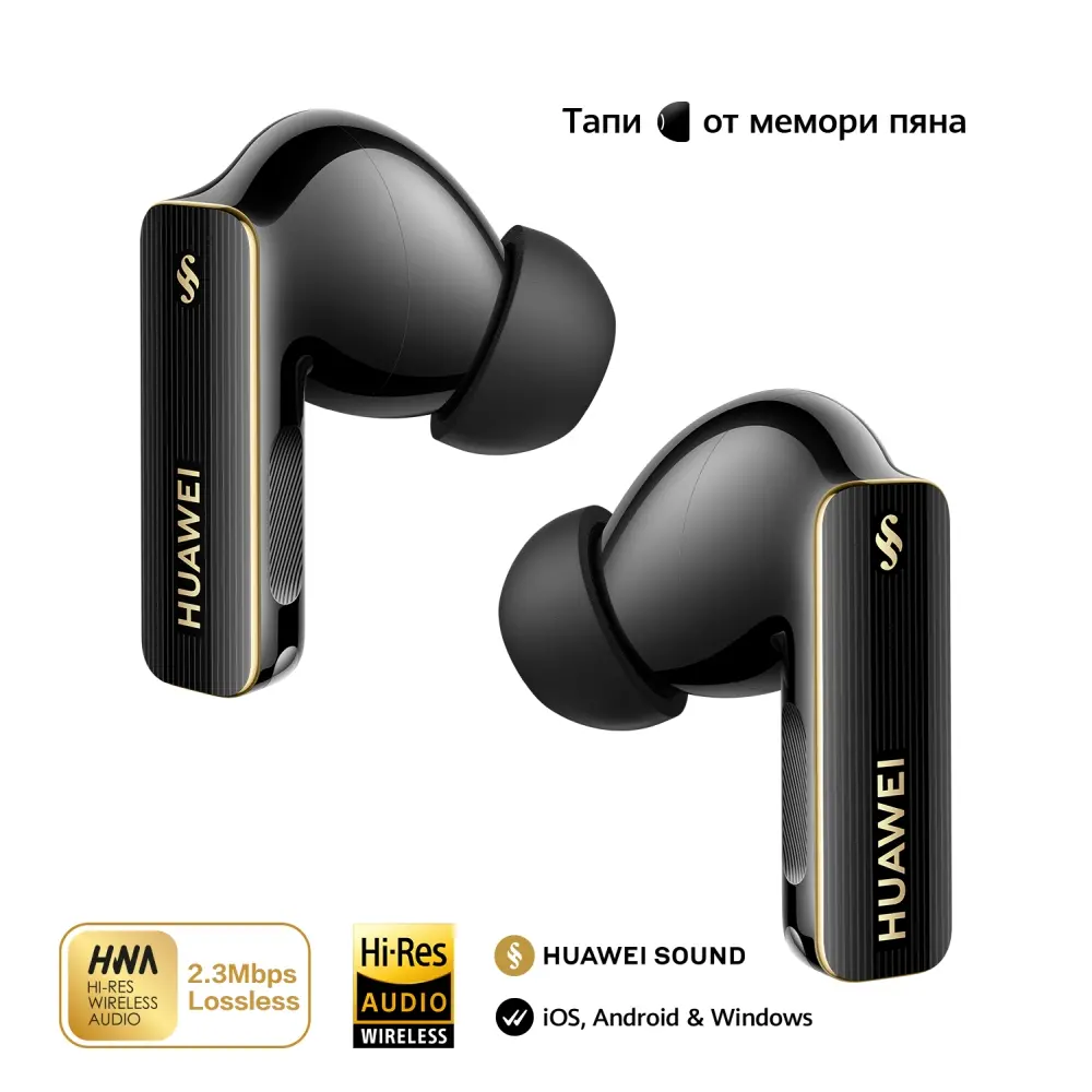 Слушалки, Huawei FreeBuds Pro 4 Piano-T180 Black - image 8