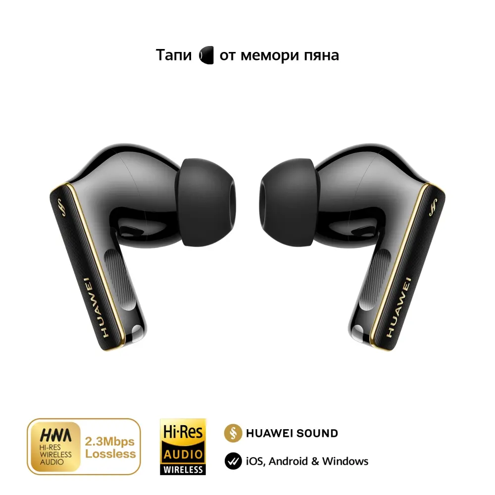 Слушалки, Huawei FreeBuds Pro 4 Piano-T180 Black - image 9
