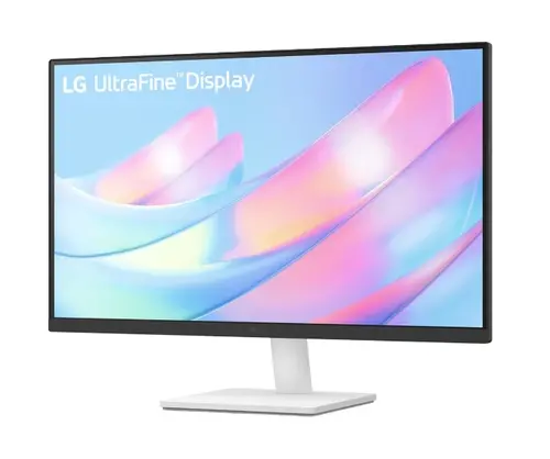 Монитор, LG 27US500-W, 27" UHD 4K, IPS Panel Anti-Glare, 5ms, 1000:1, 300cd/m, 3840x2160, DCI-P3 90% t, HDR 10, HDMI, DisplayPort, Dynamic Action Sync, LG Switch, Headphone out, Tilt, Black/White - image 1