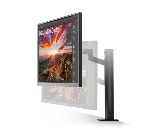 Монитор, LG 32UN880K-B, 31.5" UltraFine Ergo 4K, IPS AG, DCI-P3 95%, 5ms, 350 cd/m2, 1000:1, 3840x2160, HDR 10, USB Type-C 60W, USB, HDMI, DisplayPort, AMD FreeSync, Speaker 5Wx2, LG Switch, Reader Mode, Tilt/Height/Swivel/Pivot/ Extend/Retract, Black - image 3